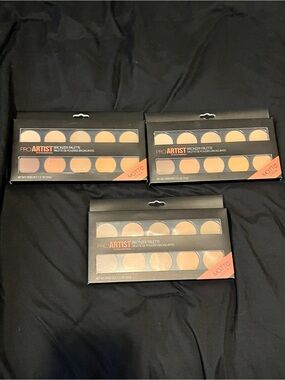 Style Essentials Pro Artist Bronzer Palette- 10 Shades QTY 3